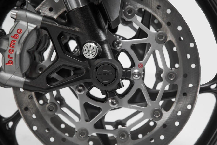 ducati monster 821 [SW-MOTECH] – front wheel axle protection set