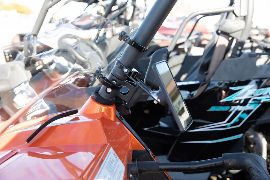 cf moto 800 [KLOCK WERKS] – Support téléphone portable Roll Cage