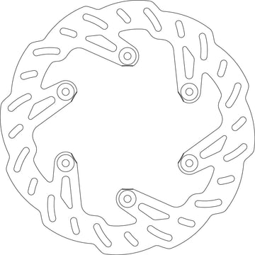 YAMAHA YZ 125 [1998-2001] - Rear brake disc