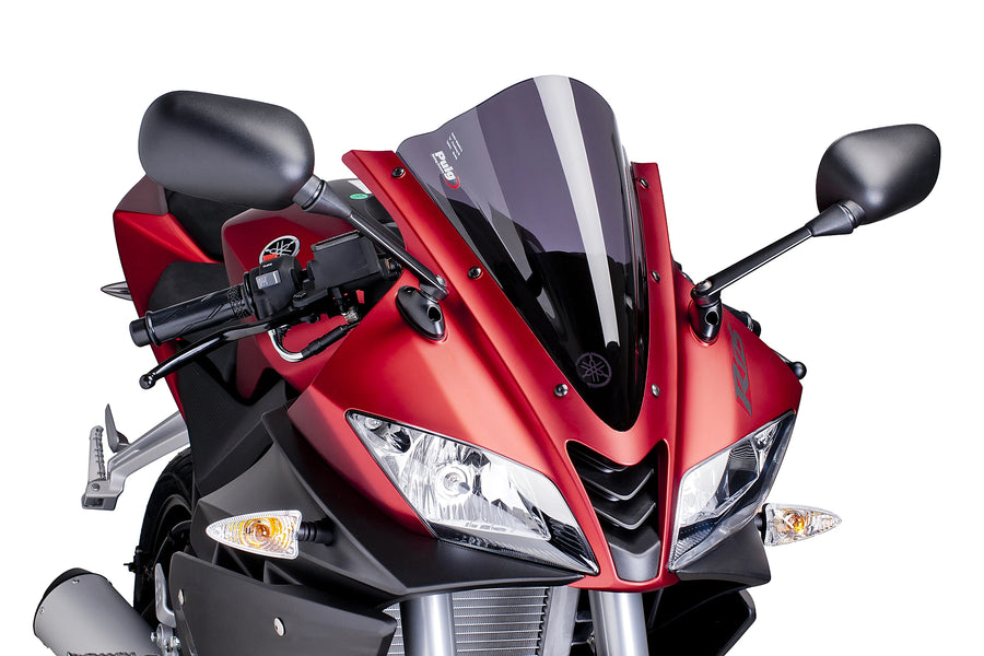 YAMAHA YZF-R 125 [2018] - PUIG Racingscheibe | Stark getönt | PUIG 4637F