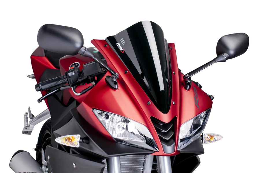 YAMAHA YZF-R 125 [2018] – Racingscheibe – Schwarz