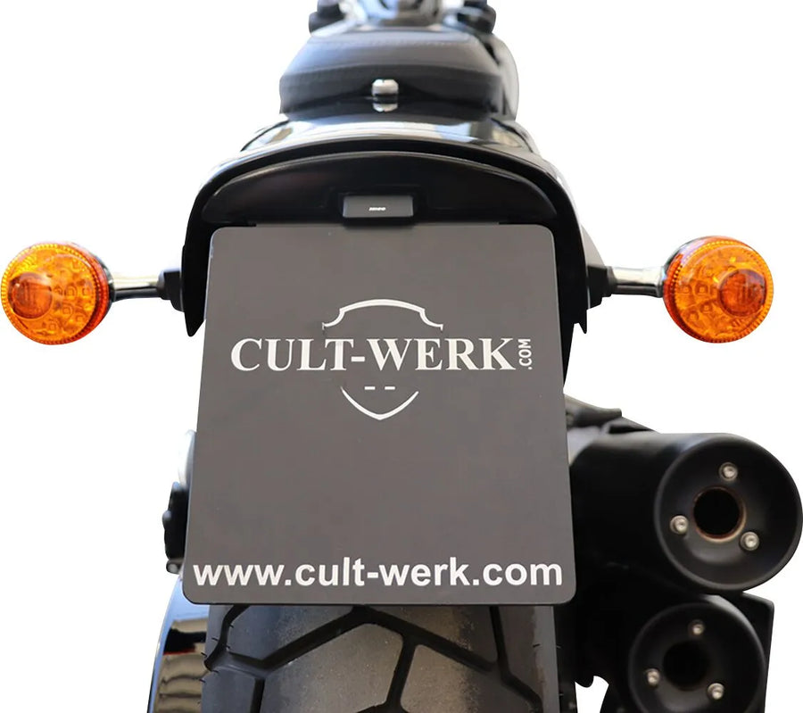 harley davidson fxfb [CULT WERK] – Kennzeichenhalterung