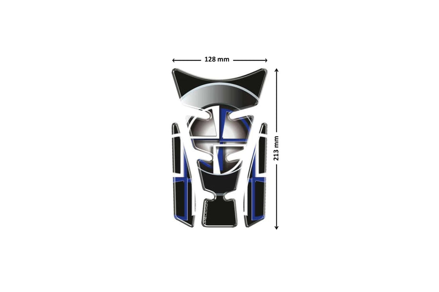 HONDA CBR 600 RR ABS [2012] – Wings Tankprotektor – Silber