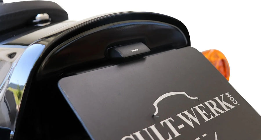 harley davidson fxfb [CULT WERK] – Kennzeichenhalterung