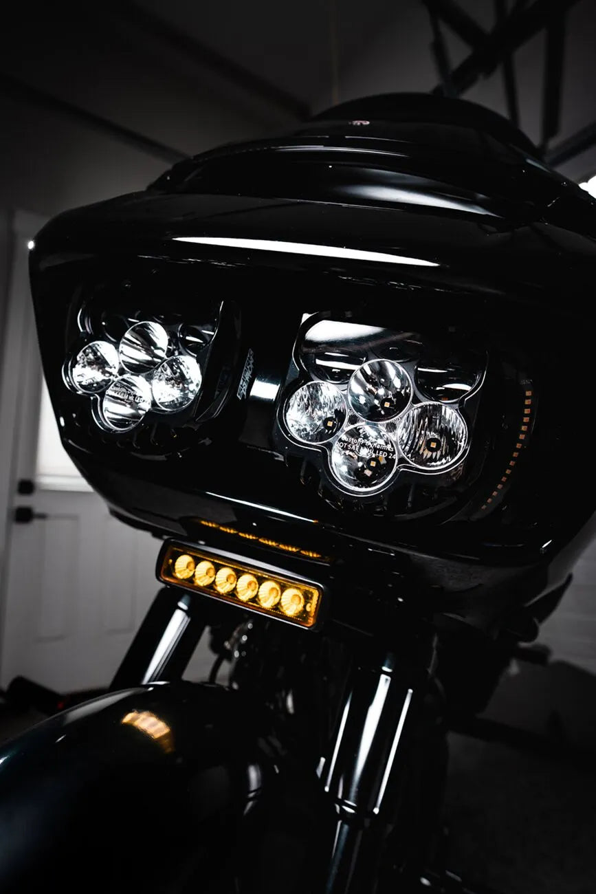 Harley-Davidson Road Glide [CUSTOM DYNAMICS] – Inserts de ventilation Genesis® 4 Dynamic LED Road Glide®