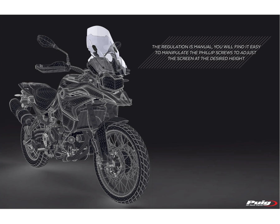BMW F 750 GS [2024] – Verstellbare Scheibe – Getönt
