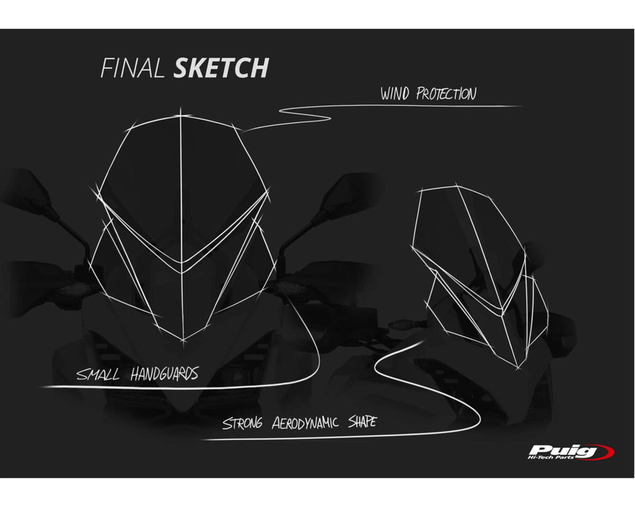 MOTO MORINI X-CAPE 700 [2024] – Tourenscheibe – Transparent