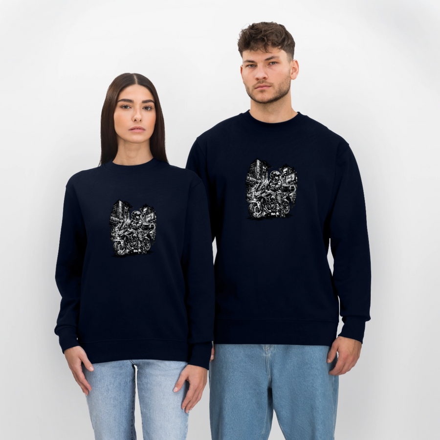 Honda nc 700 [Sweatshirt] - Manga Neon City - Imprimé poitrine