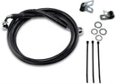 harley davidson fxsts [DRAG SPECIALTIES] – Verlängertes Bremsleitungs-Kit aus schwarzem Vinyl-2