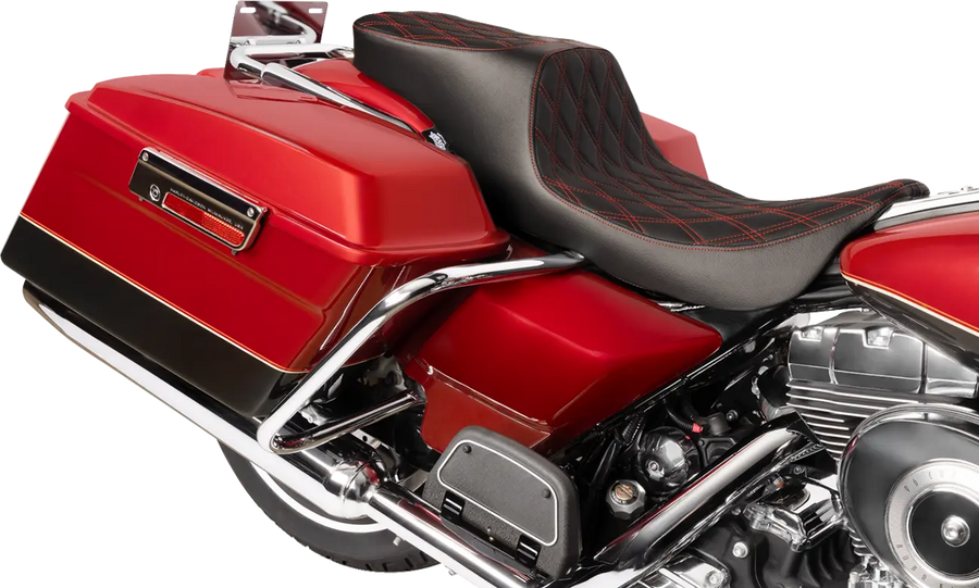 harley davidson flhr [DRAG SPECIALTIES] – Selle double Performance Predator