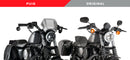HARLEY DAVIDSON SPORTSTER 883 IRON XL 883 N [2012] – ALU Frontplatte – Schwarz-6