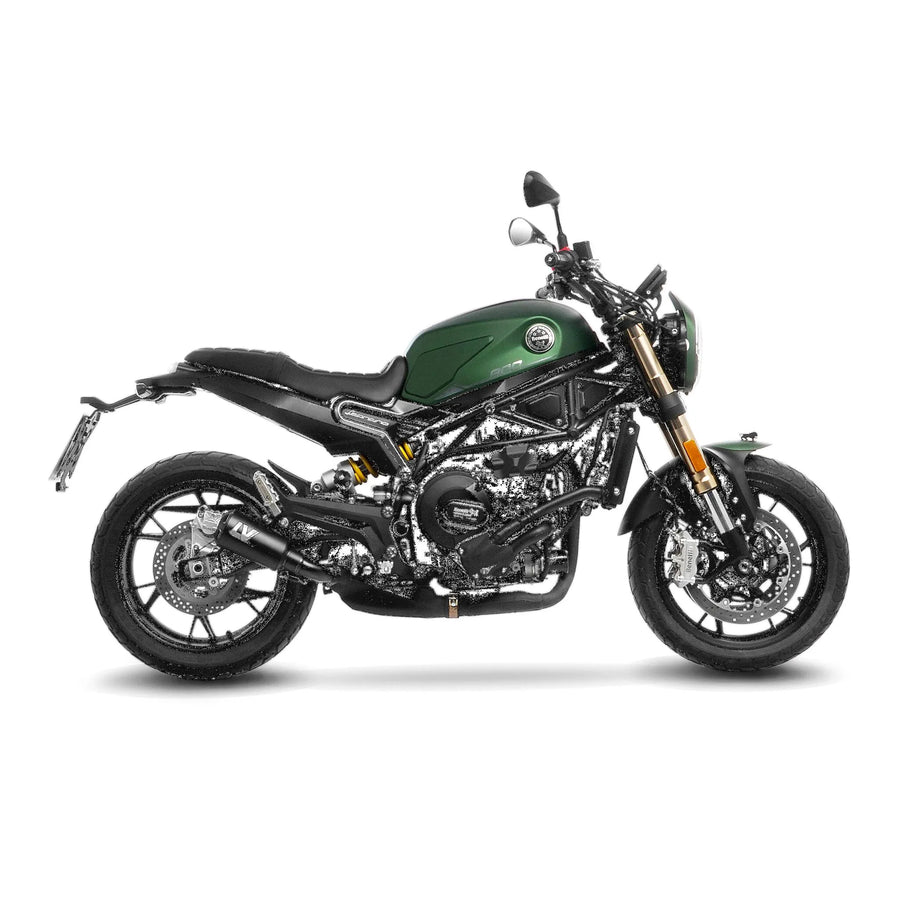 benelli leoncino 800 [LEOVINCE] – Silencieux arrière LV-10 noir