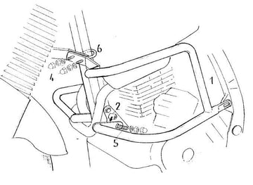 Honda NX 650 Dominator [1995-2002] - motor protection bar
