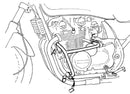 Kawasaki Zephyr 550 [1991-1999] - barre de protection des moteurs-2