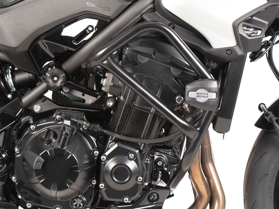 Kawasaki Z 900 [2025] - barre de protection du moteur, y compris le coussin de protection