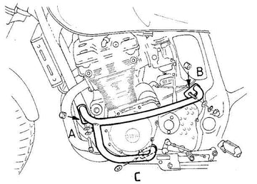 Suzuki GSX 1200 [1999-2005] - motor protection bar