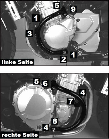 Suzuki GSF 1250 [2007-2016] - motor protection bar