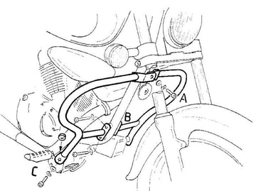 Suzuki VL 125 [1999-2007] - motor protection bar