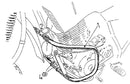 Yamaha XT 600 E [1990-1994] - motor protection bar-6