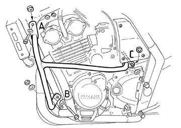 Yamaha FZS 600 [1998-2004] - motor protection bar