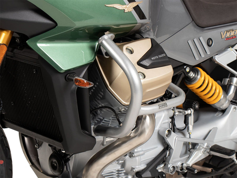 Moto Guzzi V100 Mandello [2022-2025] - barre de protection des moteurs