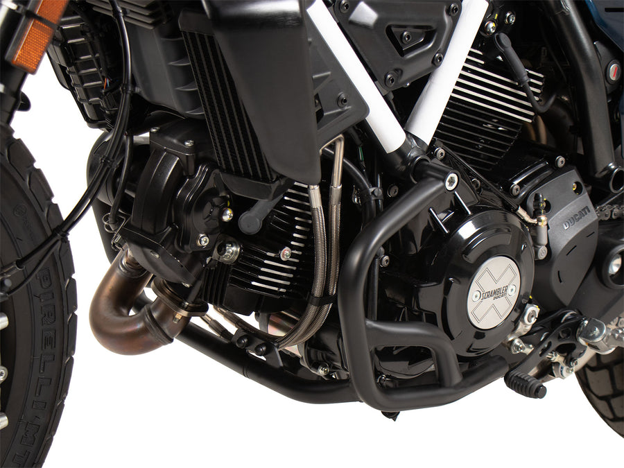 Ducati Scrambler 800 Nights [2023-2025] - Vue en perspective du carter moteur