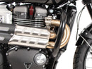 Triumph Scrambler 1200 X [2024-2025] - Gros plan sur le carter moteur