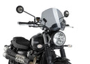 TRIUMPH SCRAMBLER 900 [2025] – panneau avant ABS – look carbone-2