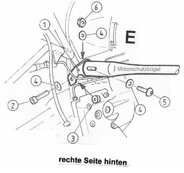 BMW R 850 GS [1994-2000] - barre de protection des moteurs - 0