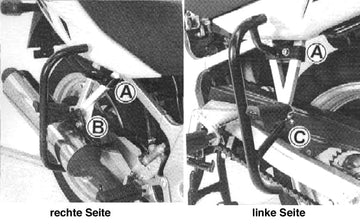 Suzuki GS 500 E [2001-2008] - rear guard detail view