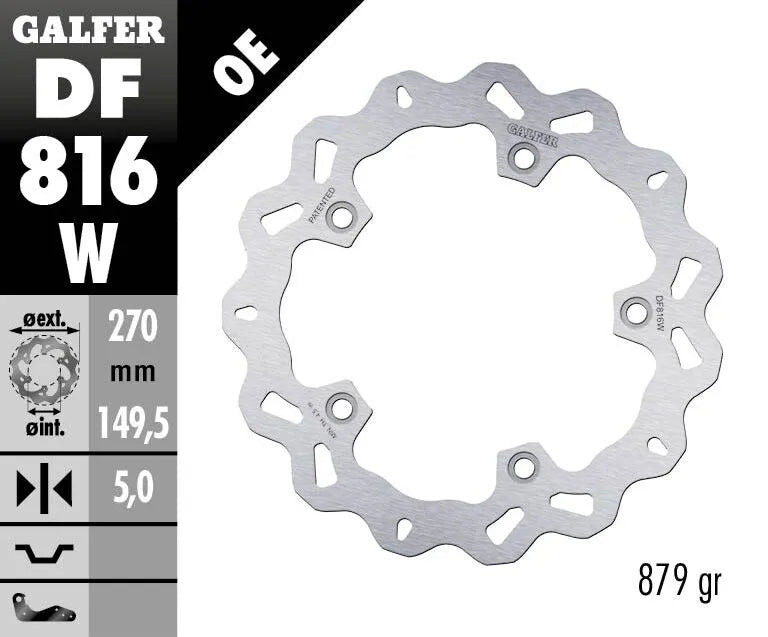 Bmw C 650 Sport ABS (0 C 04) [2021] - Wave® Bremsscheibe – Bild 2