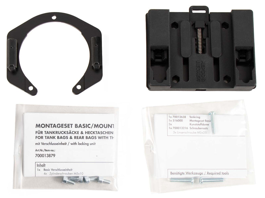 Kawasaki ER-6n [2012-2016] - Tankring Basic inkl. Gegenstück Tankrucksack