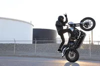 Harley-Davidson XL 1200 T Sportster Superlow [2018-2019, 2018-2020] - Disque de frein Cubiq™ - surface: noir, chrome - photo 12