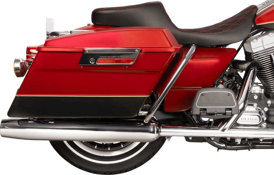 harley davidson flhr [DRAG SPECIALTIES] – Selle double Performance Predator