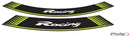 PUIG Racing Felgenrandaufkleber – Universal | Grün | PUIG 5531V