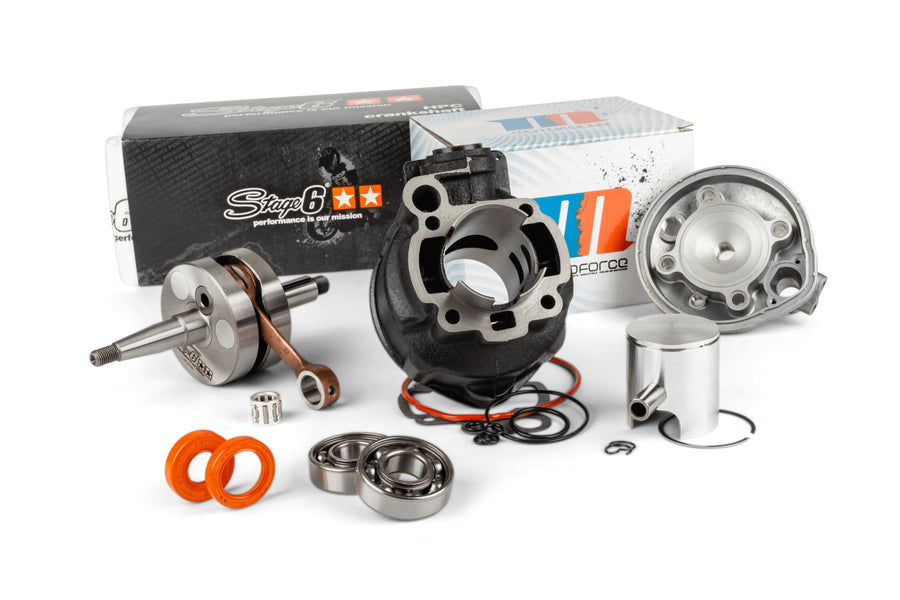 Beta RR Enduro 50 2T - Cylindre vilebrequin 80ccm fonte grise