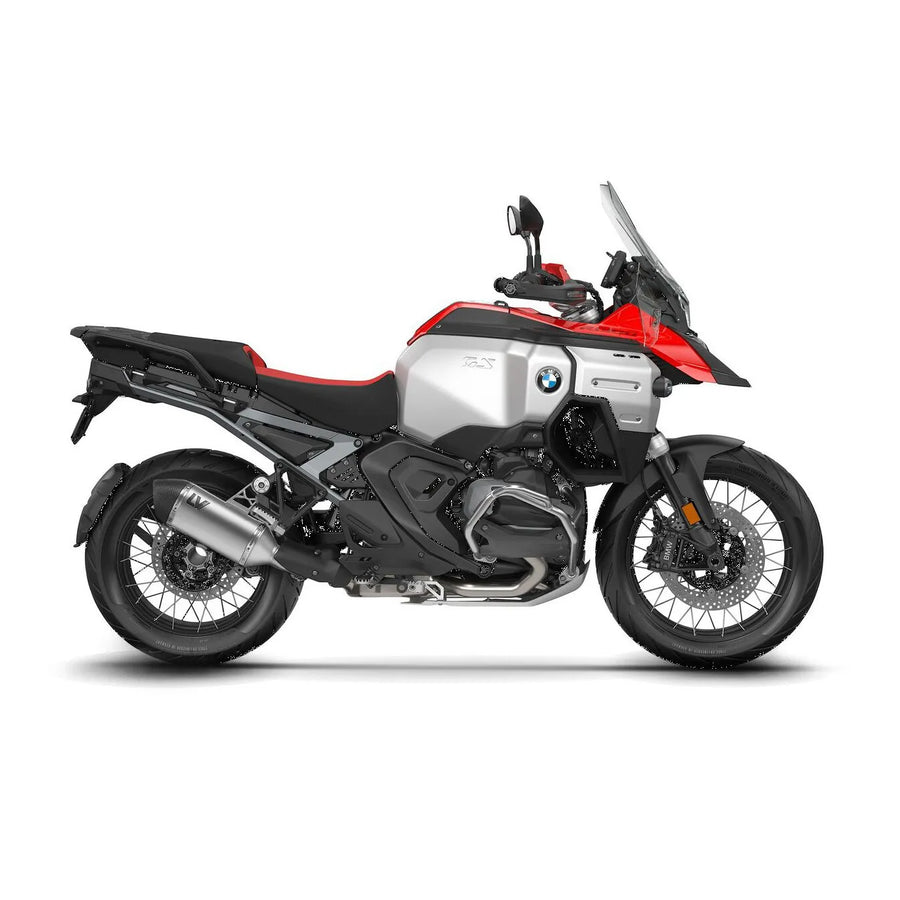 bmw r 1300 gs trophy [LEOVINCE] – LV-14 stainless steel rear silencer