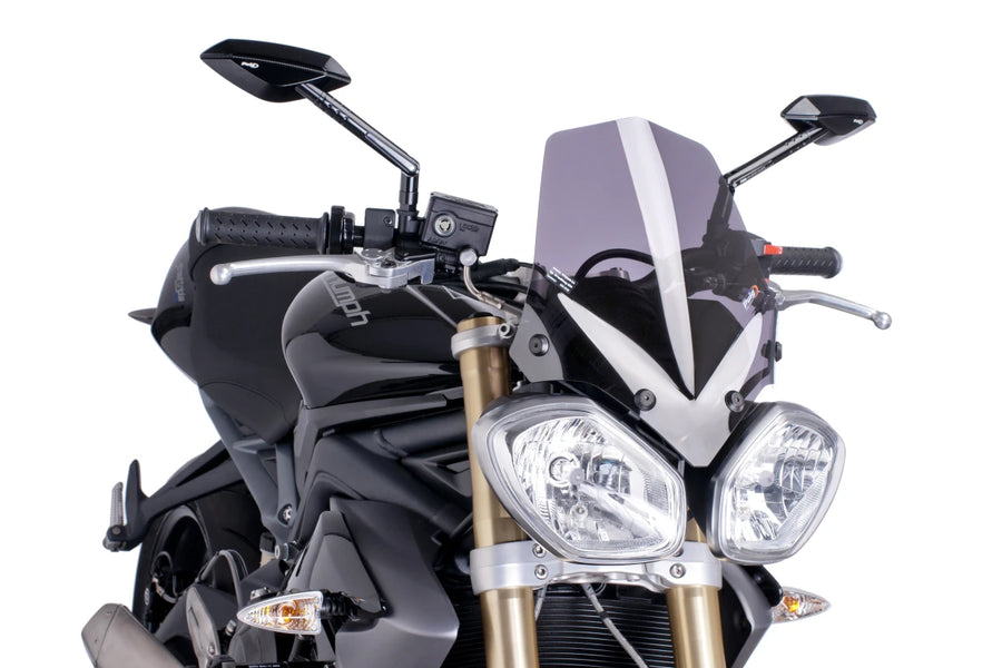 TRIUMPH STREET TRIPLE 675 RX [2016] – New Generation Sport – Transparent