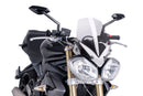 TRIUMPH STREET TRIPLE 675 RX [2016] - New Generation Sport Windschild | Klar | PUIG 5658W