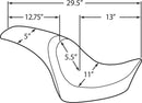 harley davidson flstc [DRAG SPECIALTIES] – Predator Sitz-4