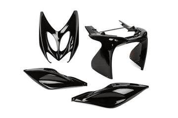 Yamaha Aerox 50 2T LC [–1998] - Verkleidungskit 4 Teile schwarz