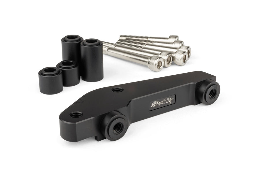 MBK Nitro 50 2T LC [2000–] - 4-Kolben-Bremssattel mit Adapter eloxiert