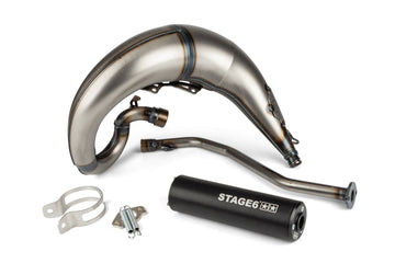 Beta RR Enduro 50 2T - Pot d'échappement Streetrace High Mount gauche noir