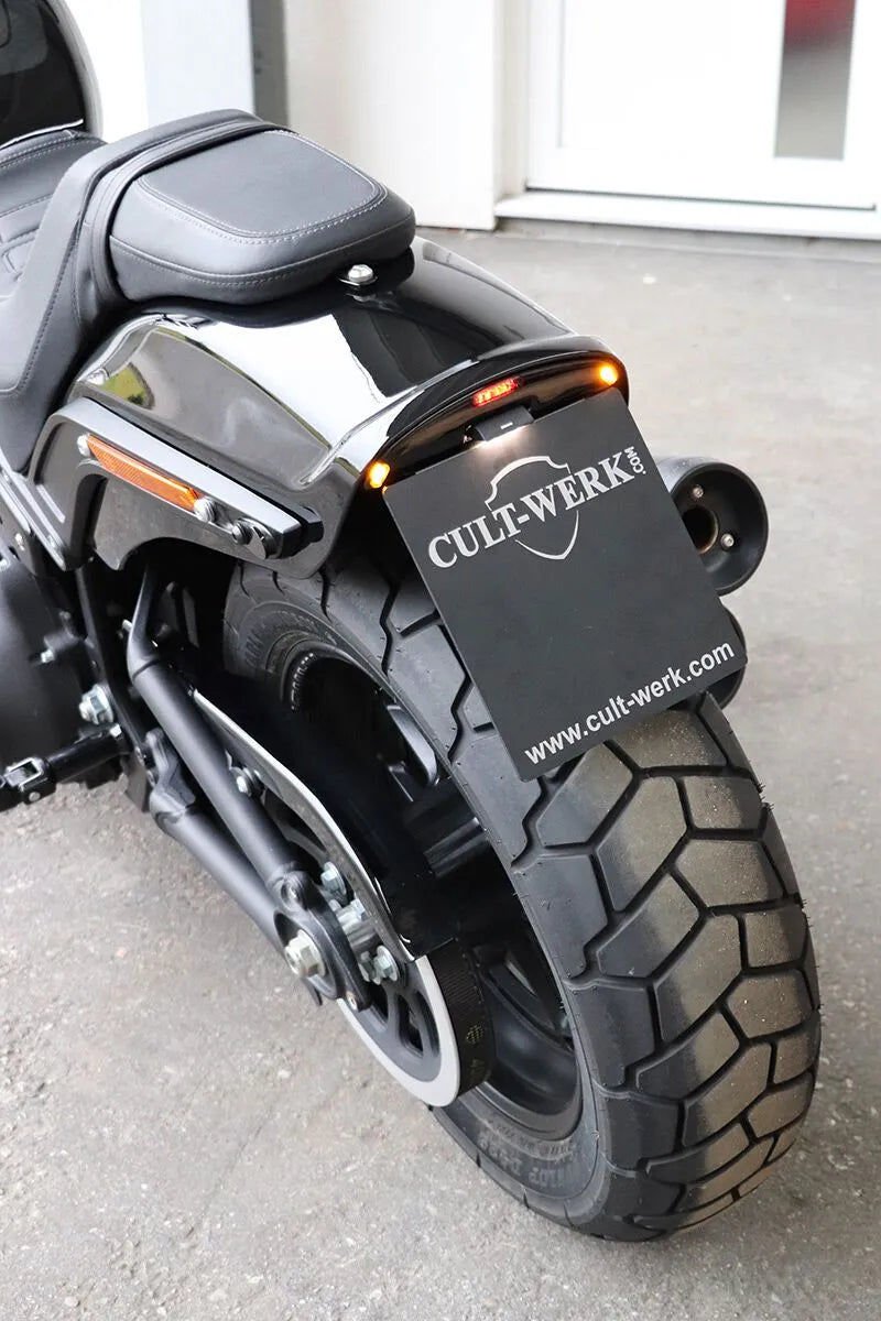 harley davidson fxfb [CULT WERK] – support de plaque d'immatriculation