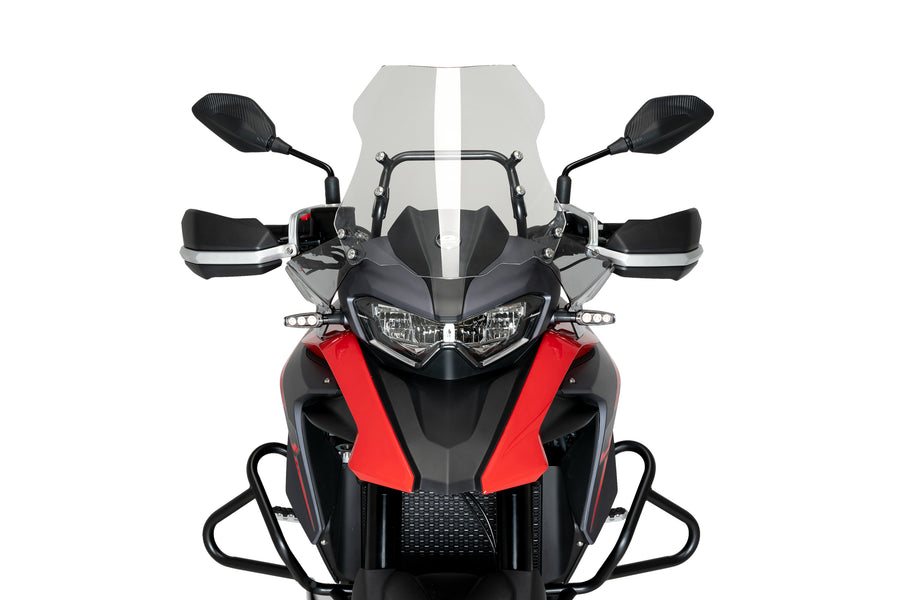 QJ SRT 700X ON ROAD [2025] – Wind Deflector Extended – Black