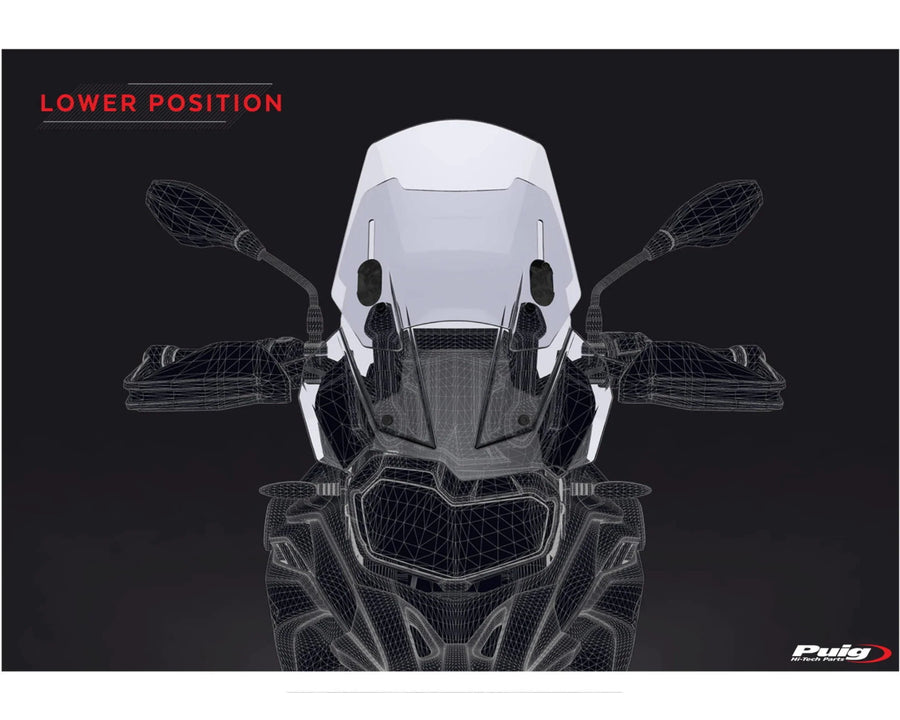BMW F 750 GS [2024] – Verstellbare Scheibe – Stark getönt
