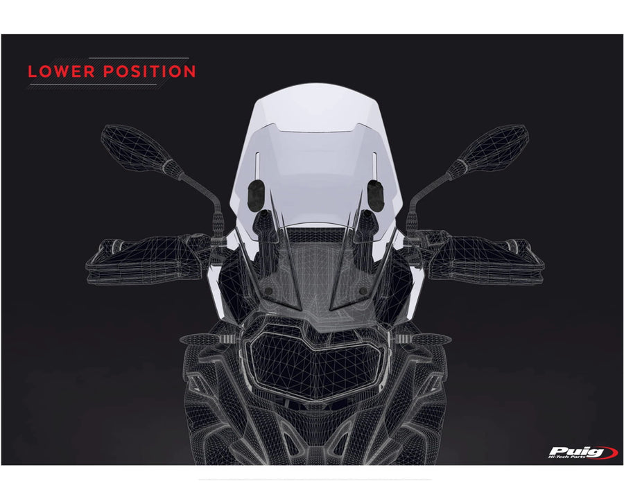 BMW F 750 GS [2024] – Verstellbare Scheibe – Getönt