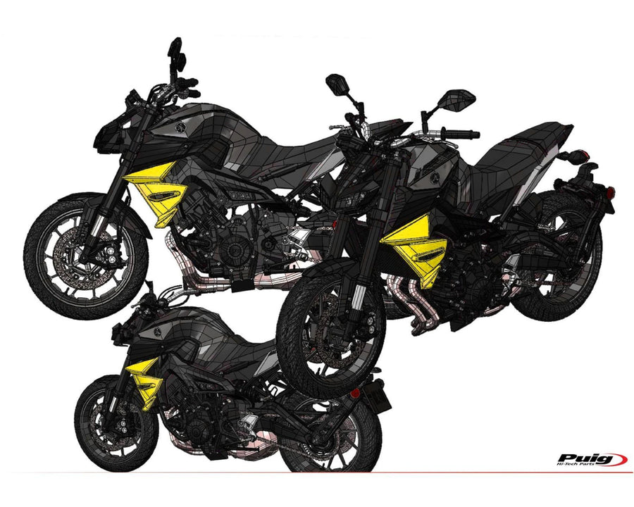 YAMAHA MT-09 SP [2020] – Bouchon de radiateur – Noir mat