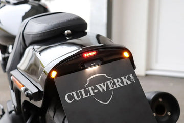 harley davidson fxfb [CULT WERK] – support de plaque d'immatriculation - 0