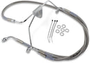 harley davidson flhtcui [DRAG SPECIALTIES] - Kit de conduite de frein rallongée en acier inoxydable-2